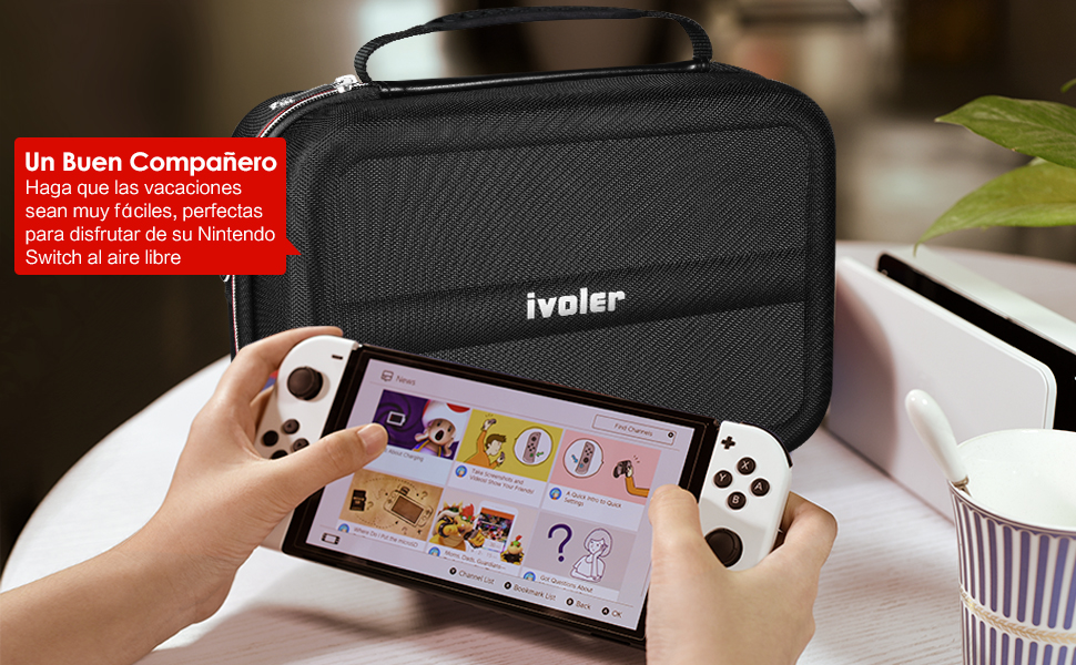 Funda para Nintendo Switch y Nintendo Switch OLED