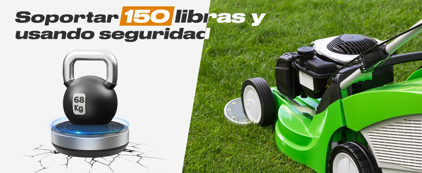 luz solar para escalones exterior